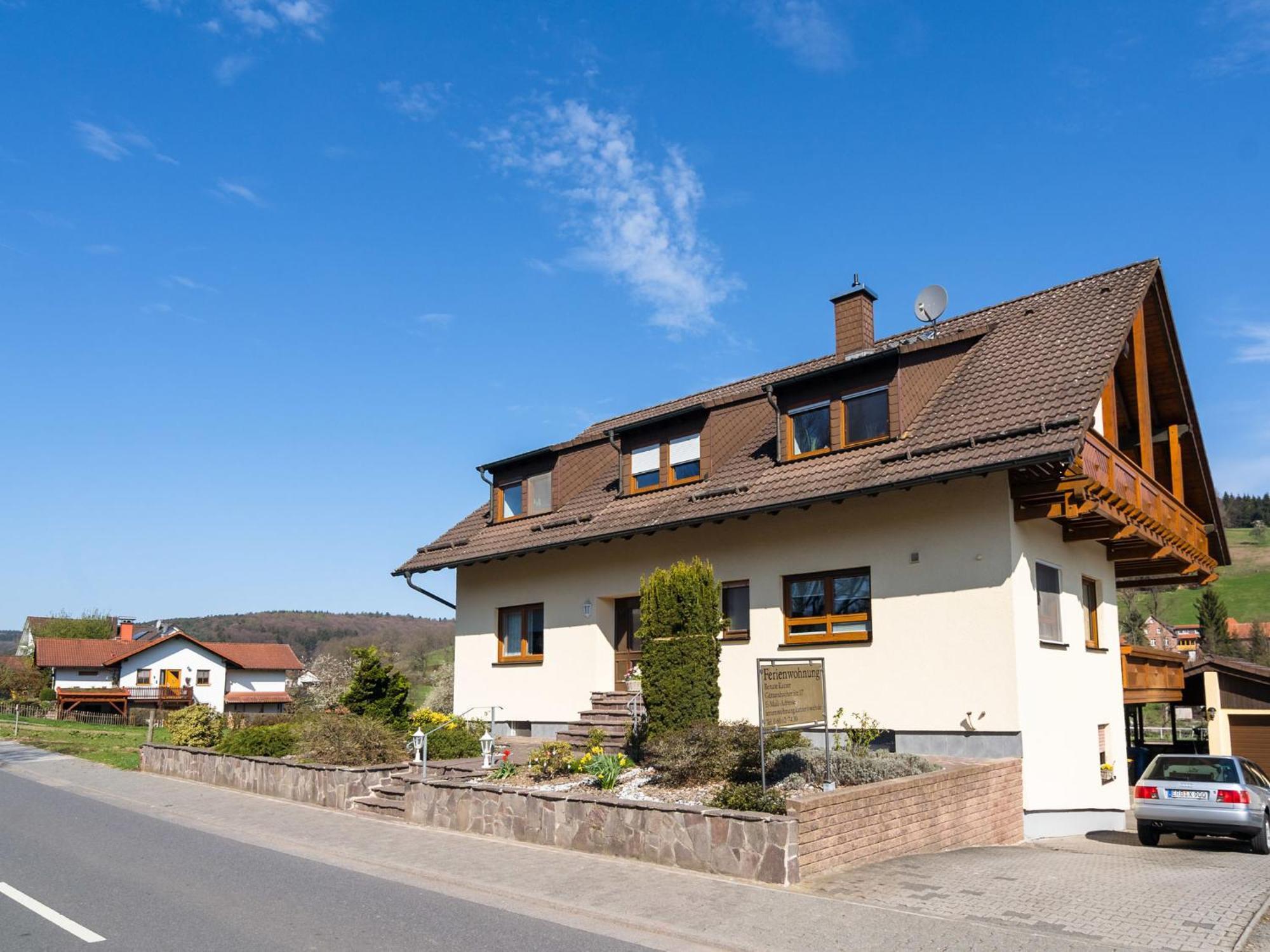 Apartment In The Odenwald With Terrace Mossautal Екстер'єр фото