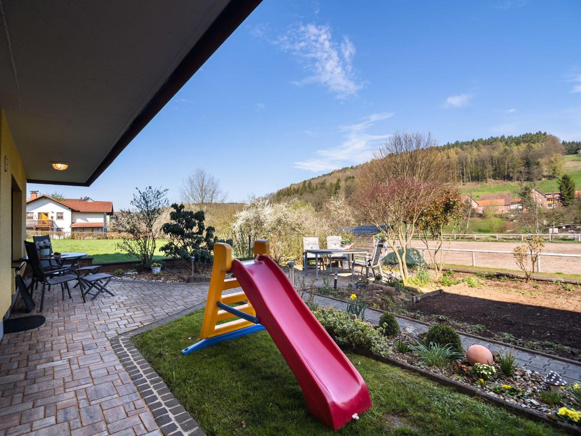 Apartment In The Odenwald With Terrace Mossautal Екстер'єр фото
